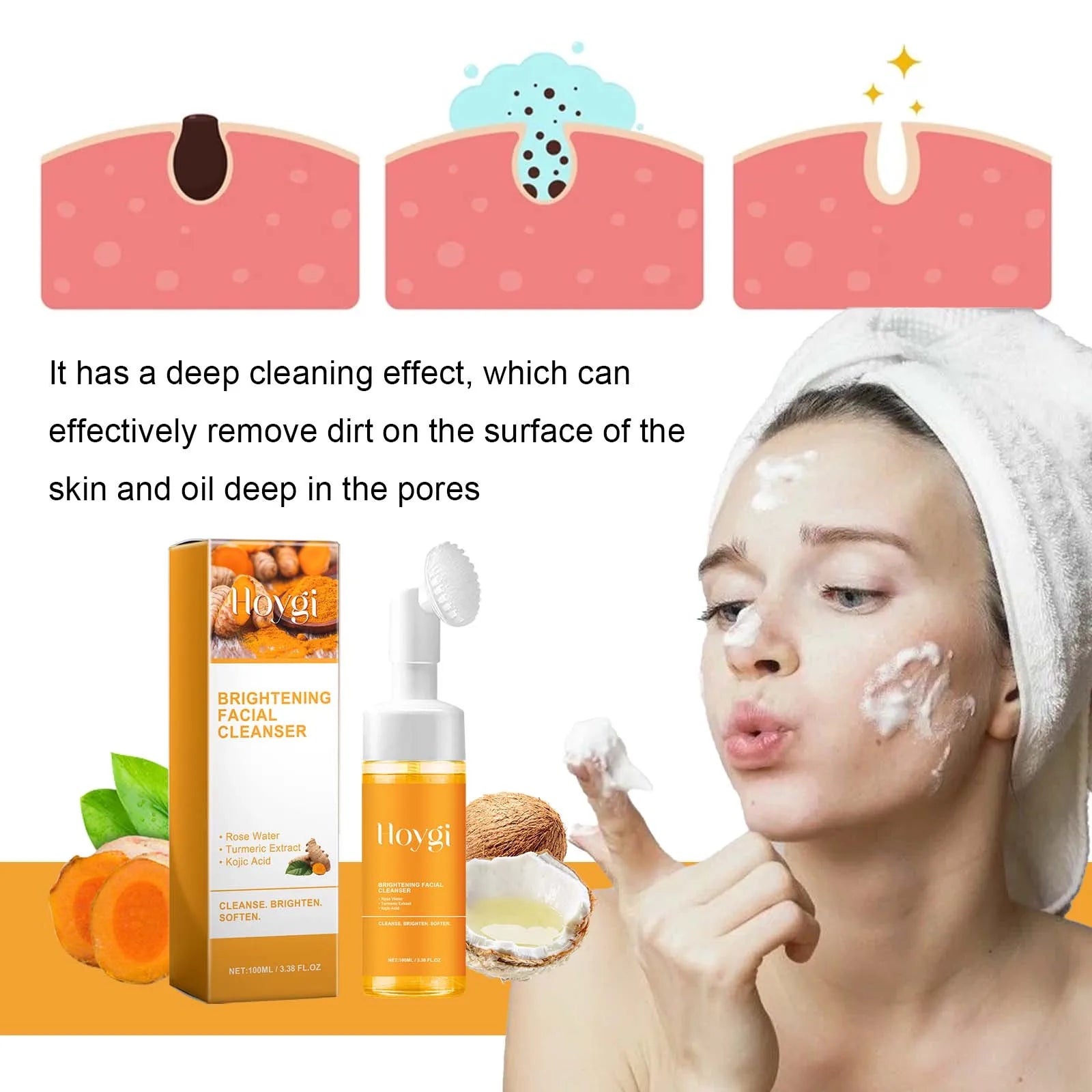 Daily Bright Turmeric Facial Cleanser
